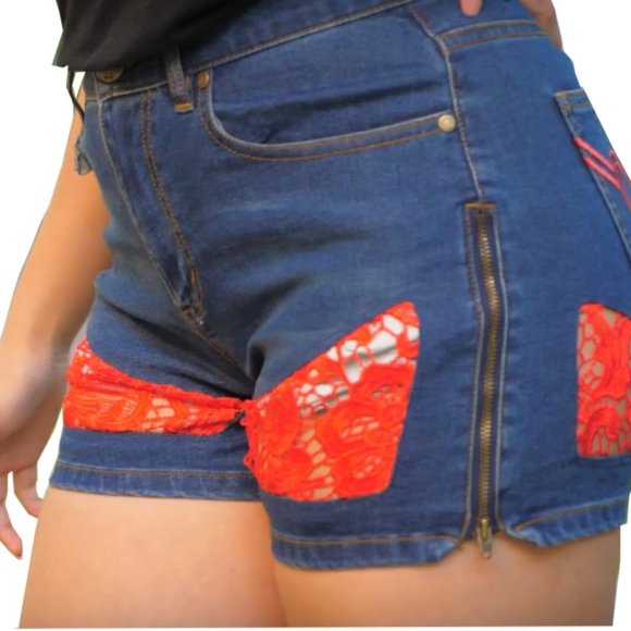 DB Short with Sides Zippers - Picture 8 of 16